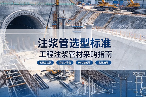 沙坪坝区注浆管选型标准